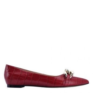 NWT Flats Marc Fisher 8.5 M red